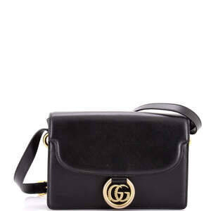 Gucci Small GG Ring Shoulder Bag Leather